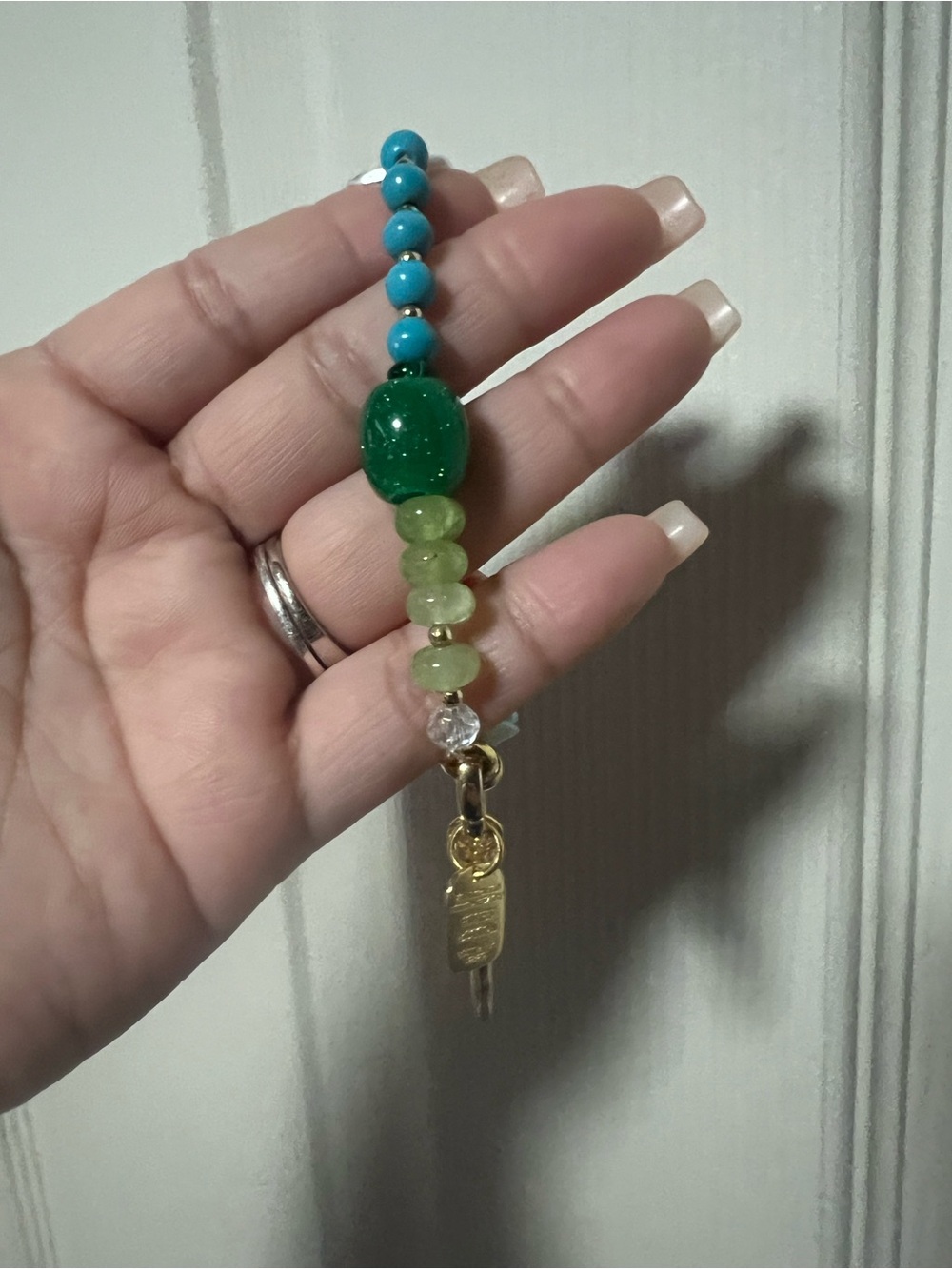 Mayamar Mixed Mother of Pearl and Turquoise Stones (NWT) - Picture 5 of 7